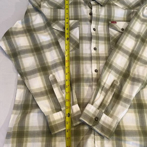 WRANGLER Lighweight Flannel Cotton Button Up Shirt NWT (Size XL) - Picture 5 of 5